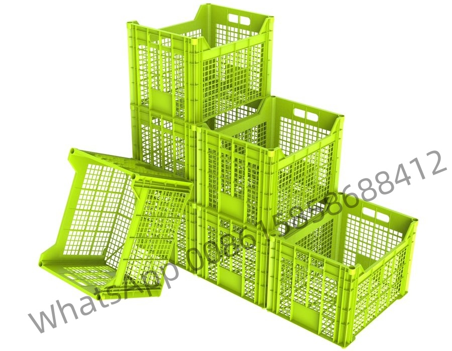 Injection light crate box molds 